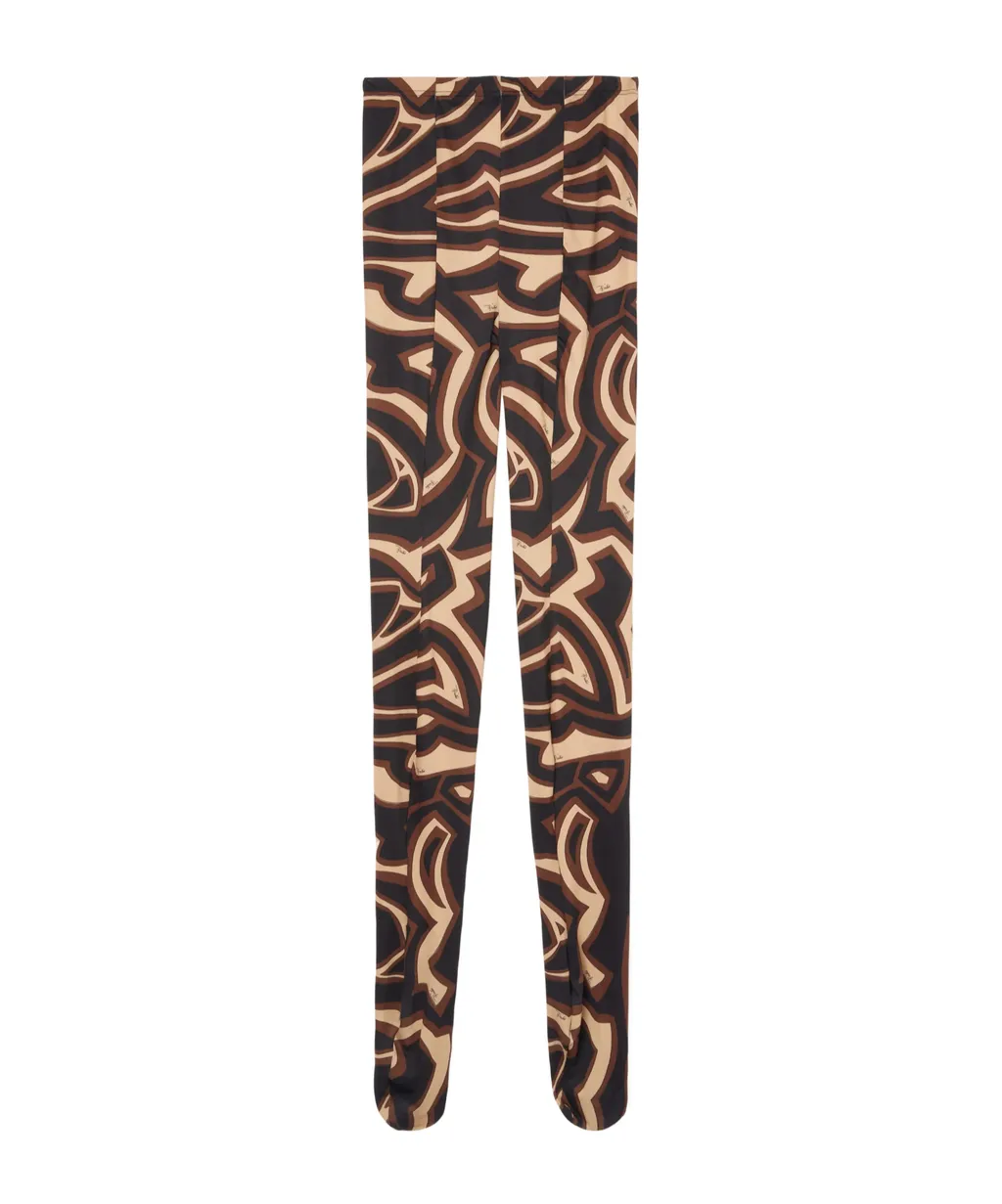 Labirinto Print Tights