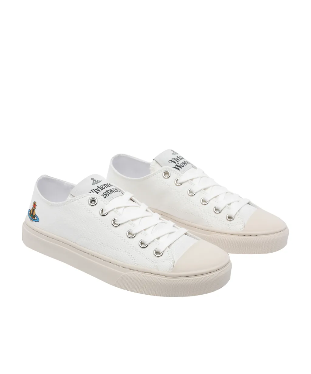 Orb Embroidered Low-Top Sneakers
