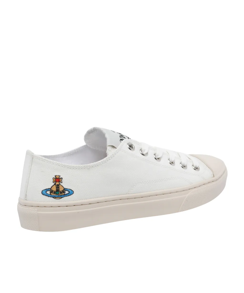 Orb Embroidered Low-Top Sneakers
