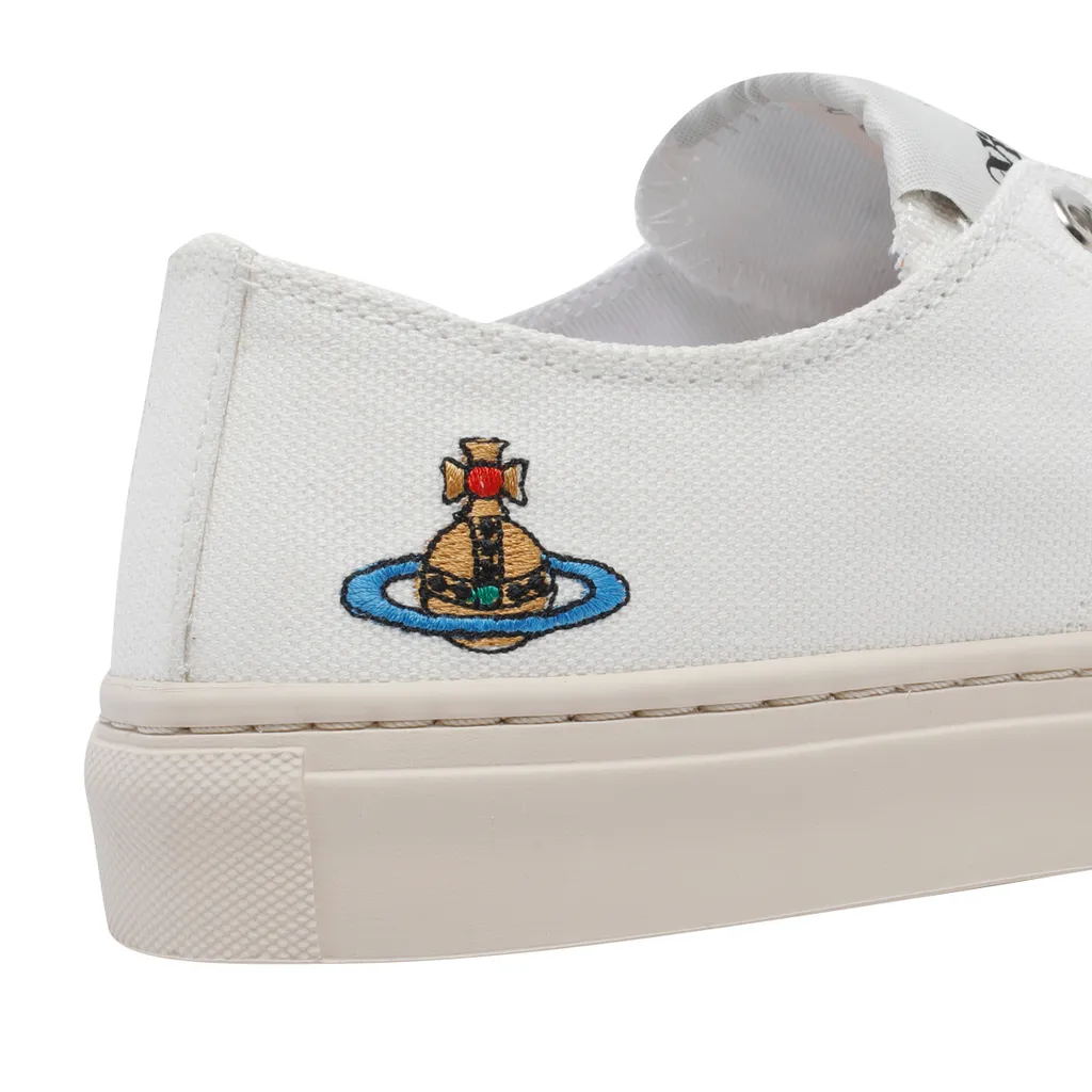 Orb Embroidered Low-Top Sneakers