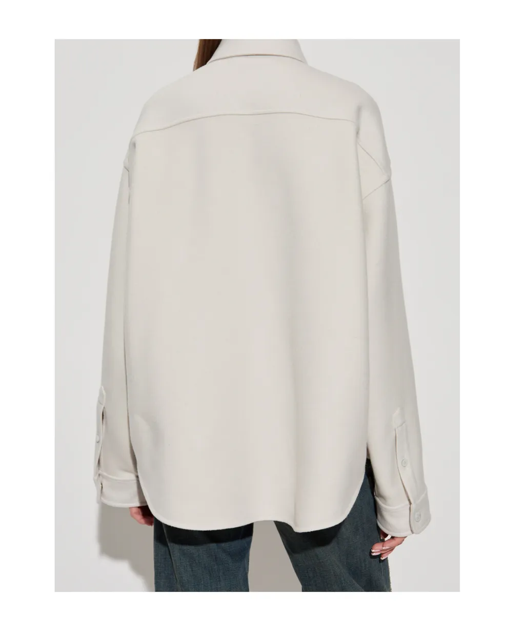 Long-Sleeved Knit Shirt