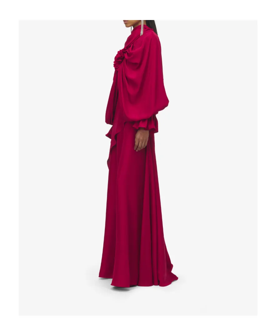 Draped Evening Dress