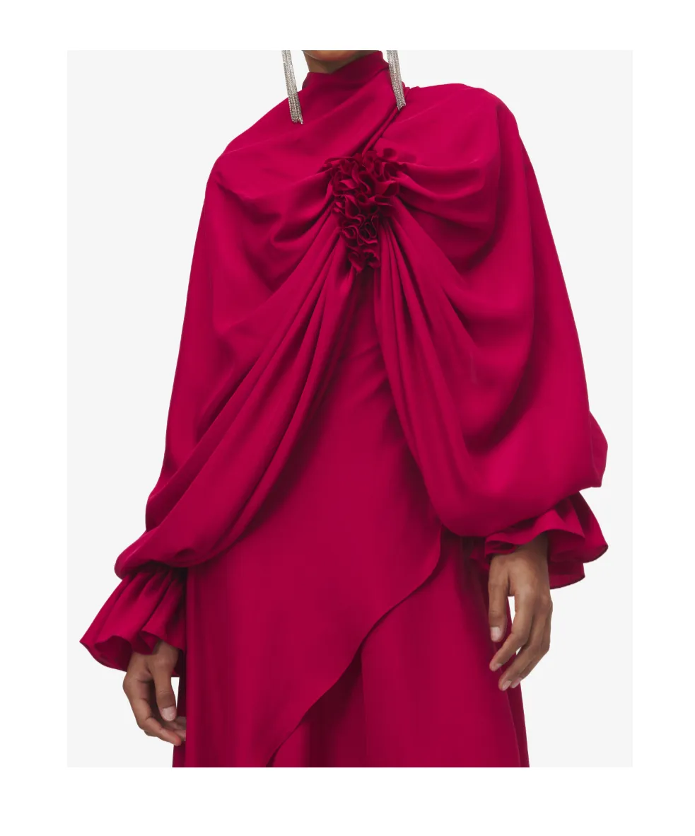 Draped Evening Dress