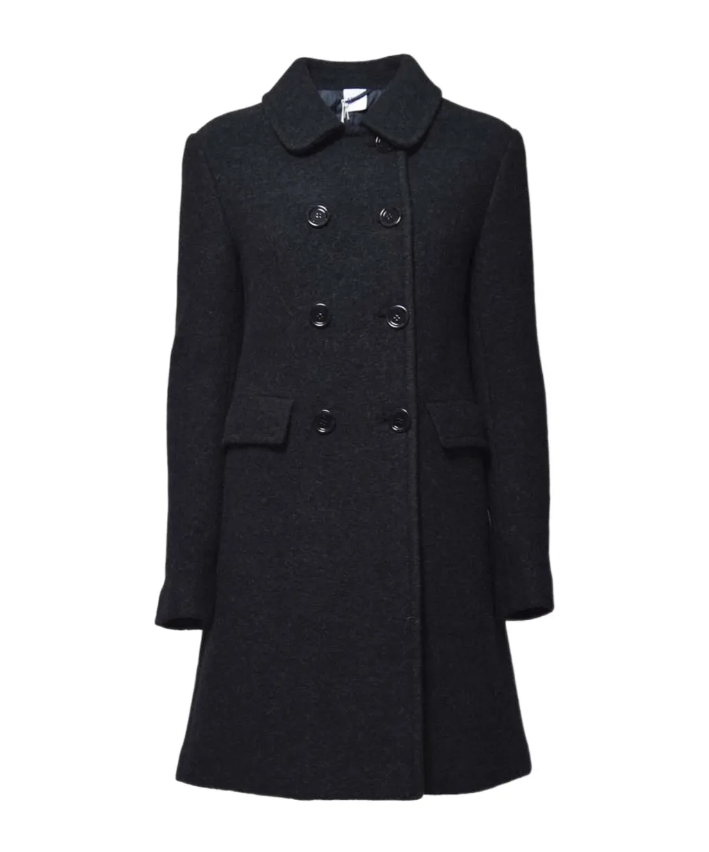 Double-Breasted Wool Coat