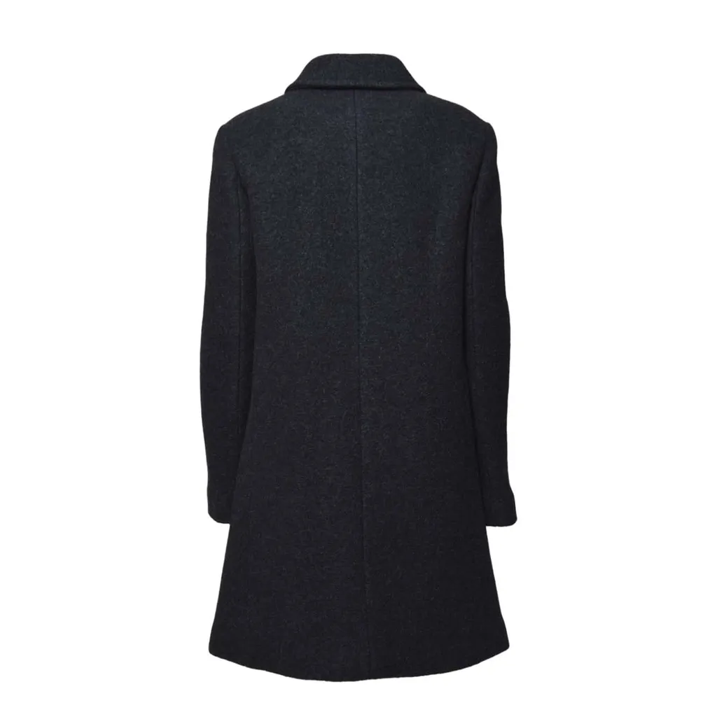 Double-Breasted Wool Coat