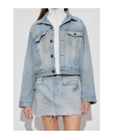Layered Denim Jacket