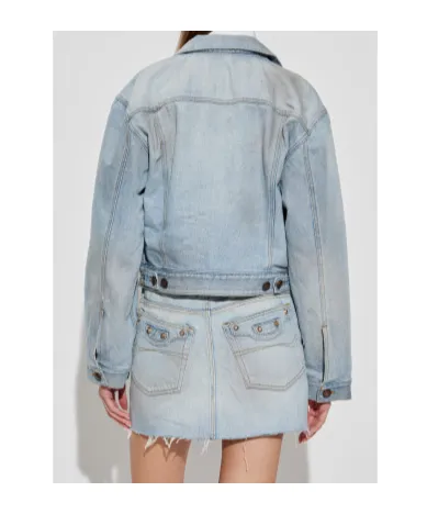 Layered Denim Jacket