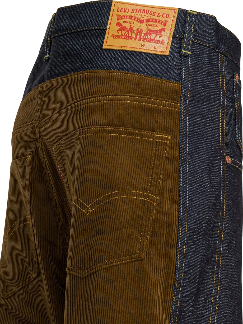 Five-Pocket Denim Trousers