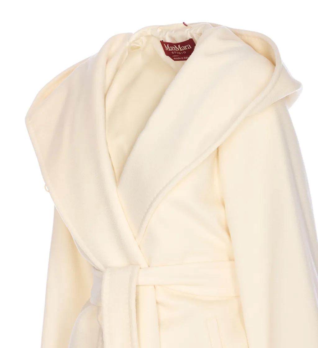 Studio Newmang Belted Long-Sleeved Coat