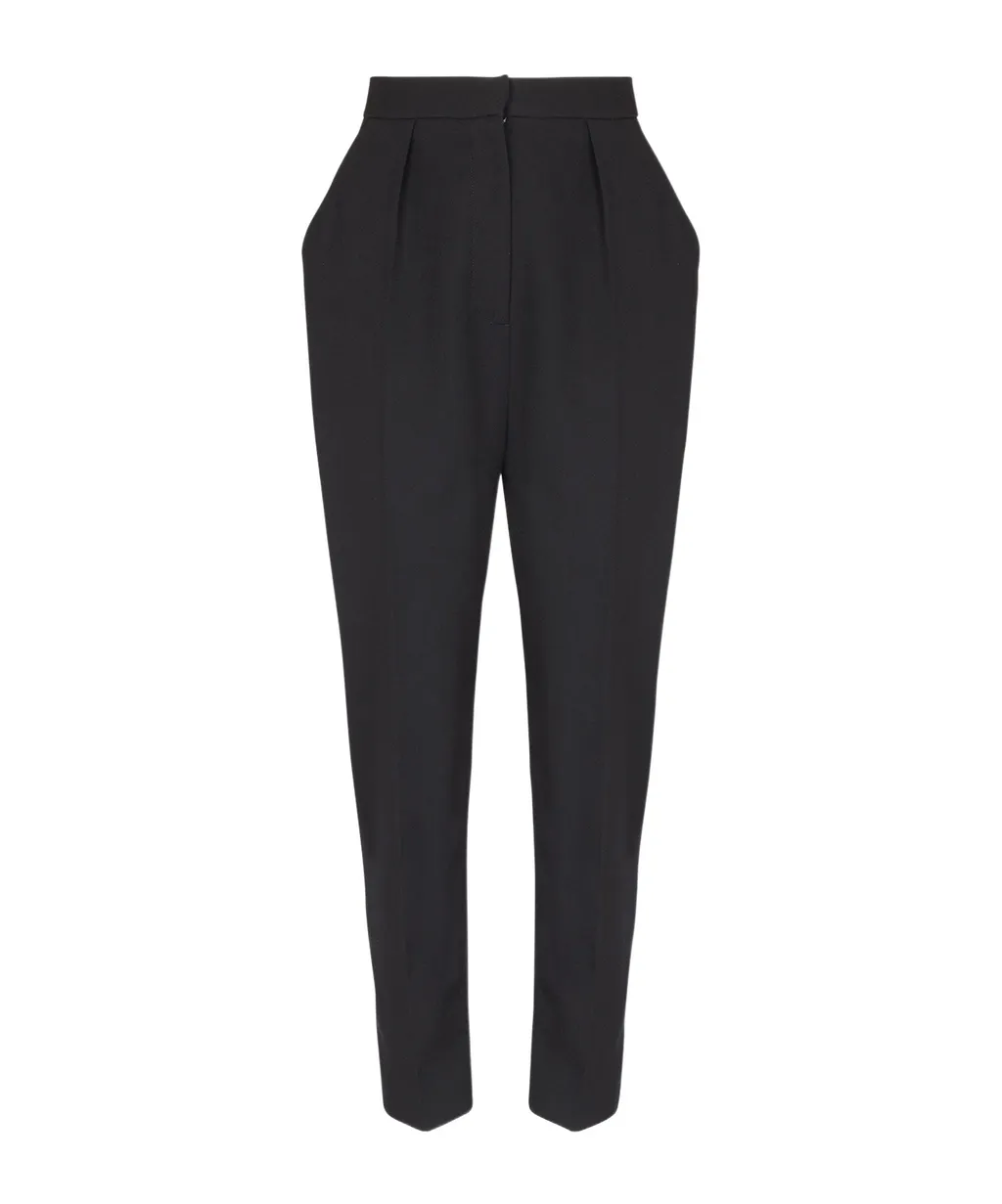 High-Waisted Casual Pants