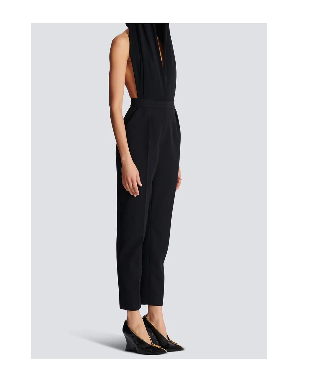 High-Waisted Casual Pants