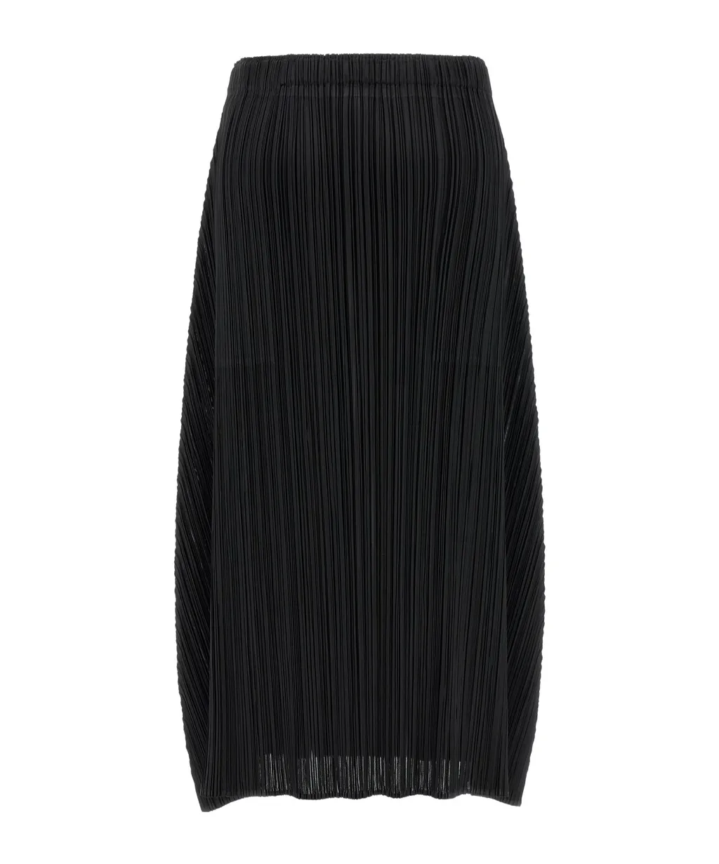 A-Line Midi Skirt