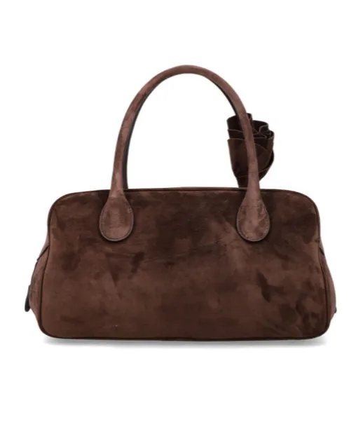 Brigitte Flower-Embellished Shoulder Bag