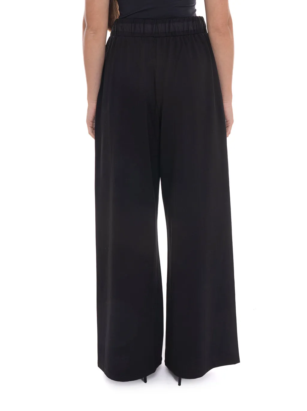 Drawstring Wide-Leg Trousers