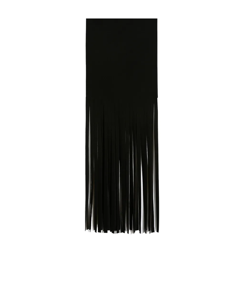 Avocado Fringed Scarf