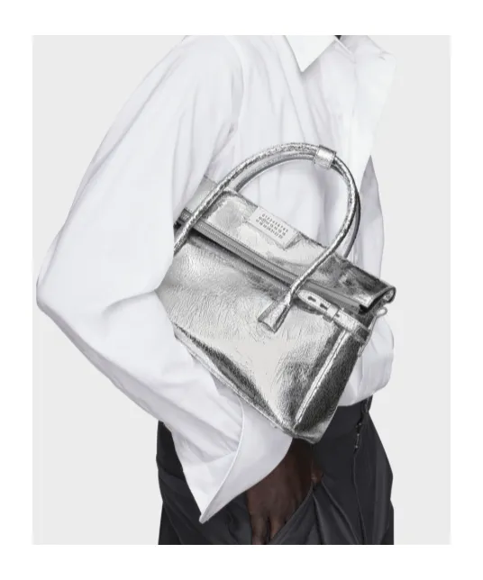 Numerical Patch Tote Bag