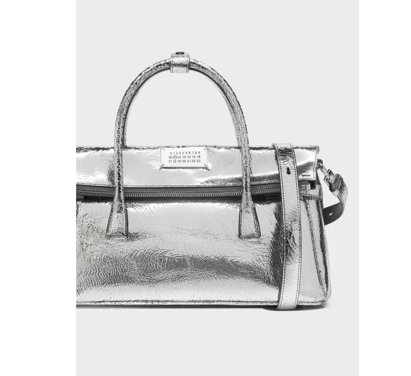 Numerical Patch Tote Bag