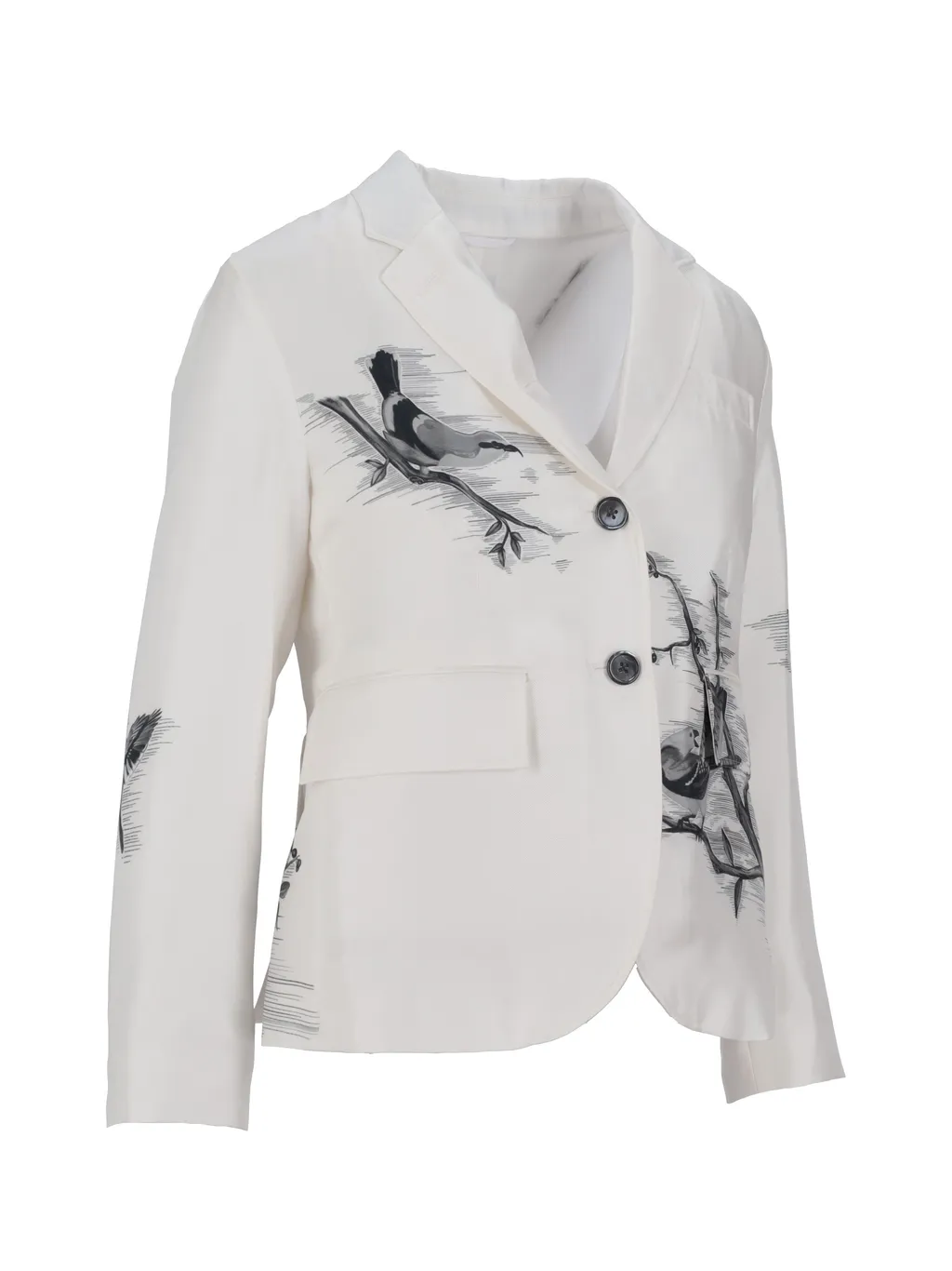 Long-Sleeved Suit Jacket