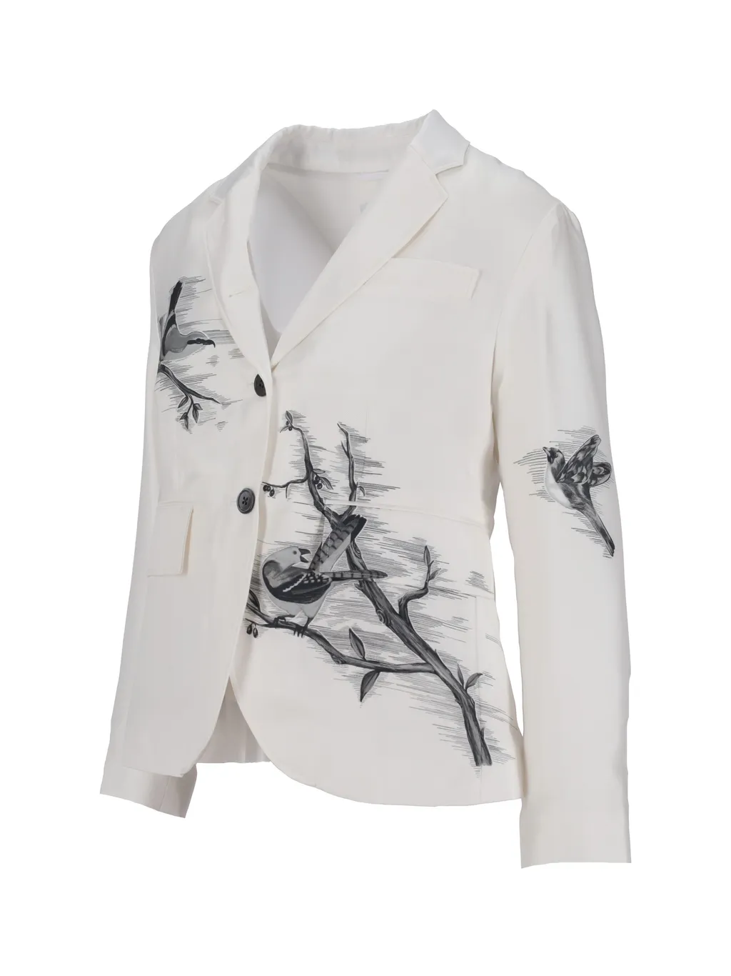 Long-Sleeved Suit Jacket