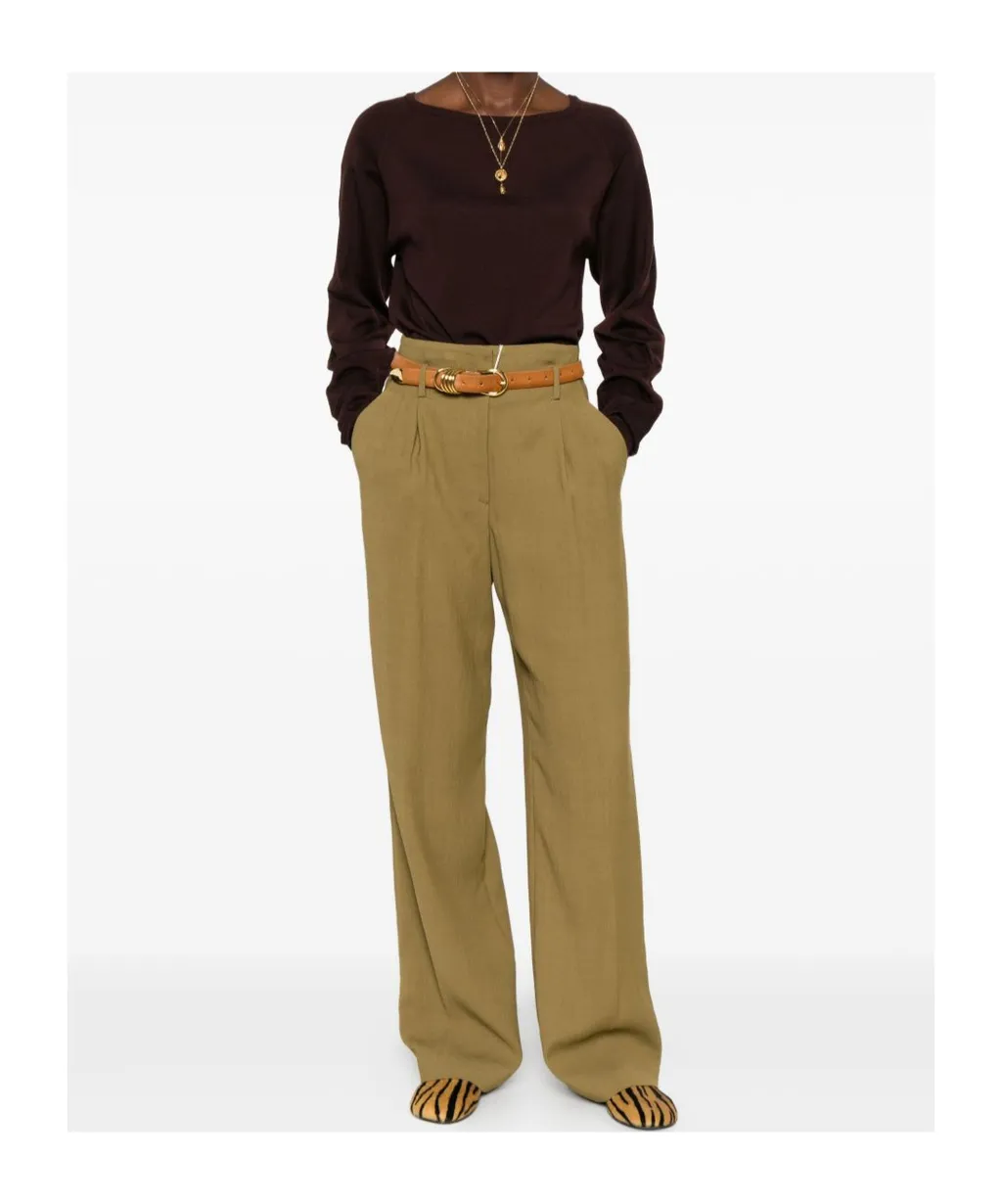 Belt Loop Casual Pants