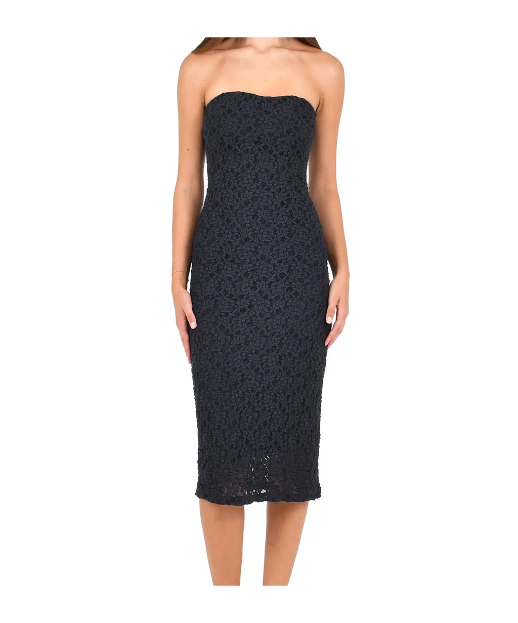 Studio Lace Detailed Strapless Dress