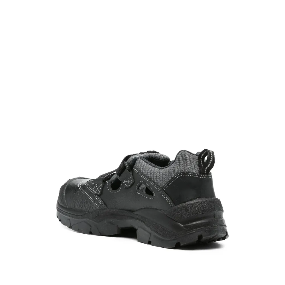 Round-Toe Low-Top Casual Sneakers