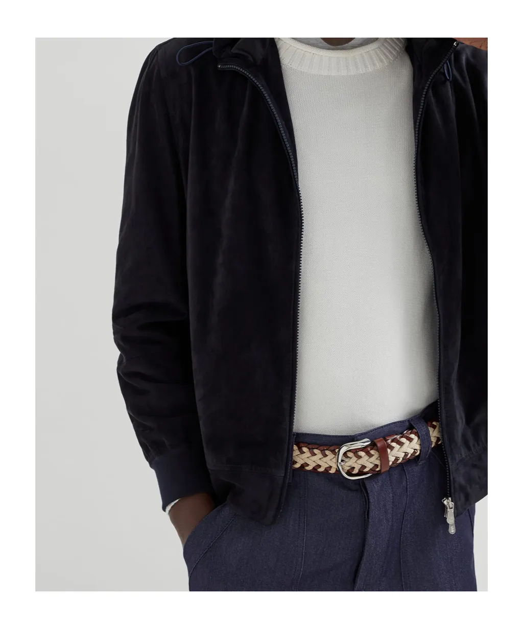 Zip-Up Hooded Sweatshirt