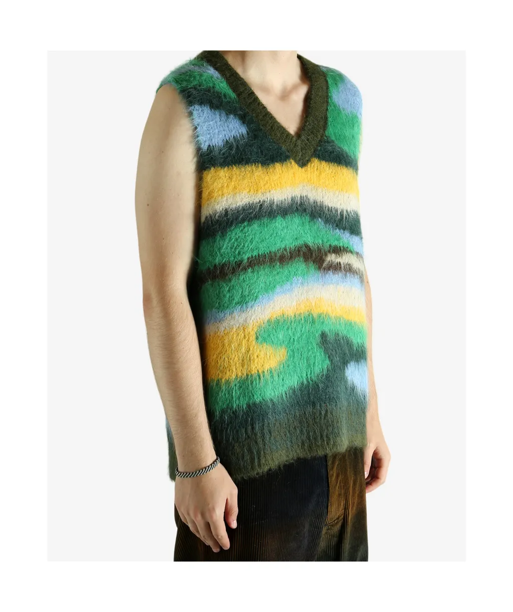 Jacquard Vest
