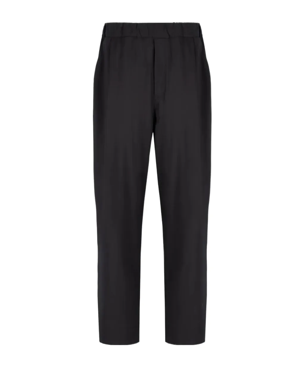 Elasticated-Waistband Trousers
