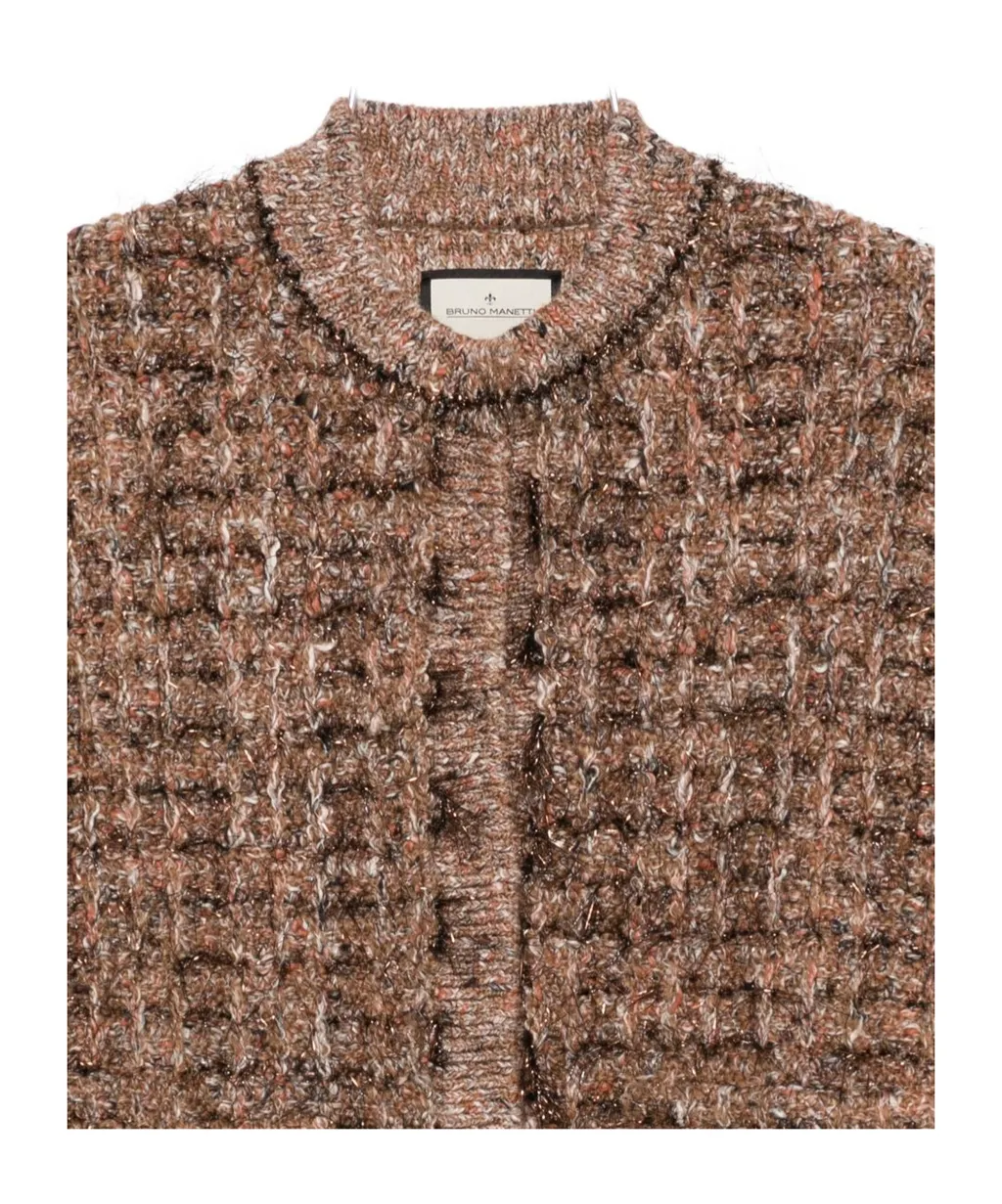 Concealed-Fastening Cardigan