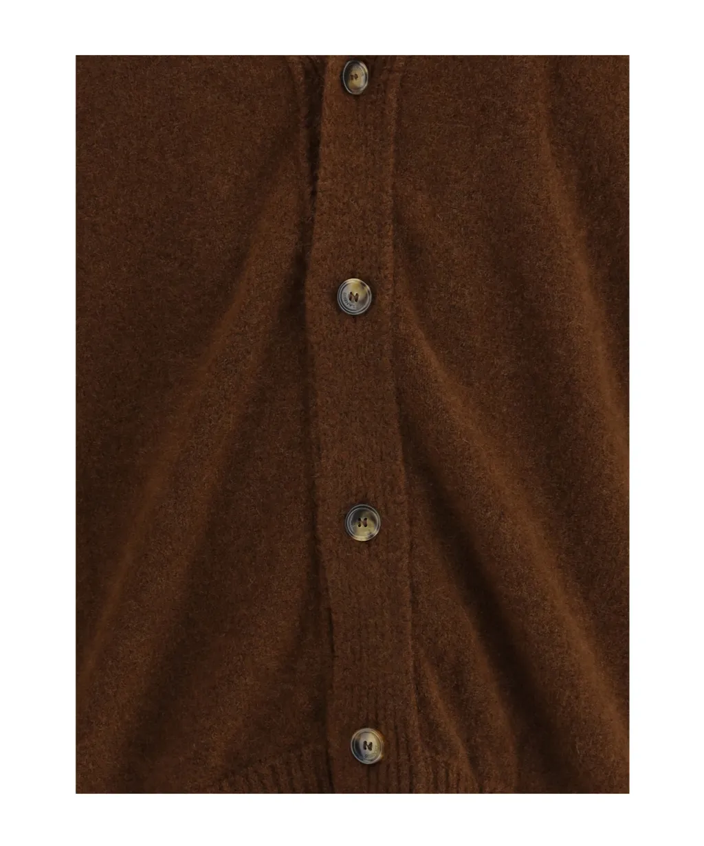 Button-Up Knitted Cardigan