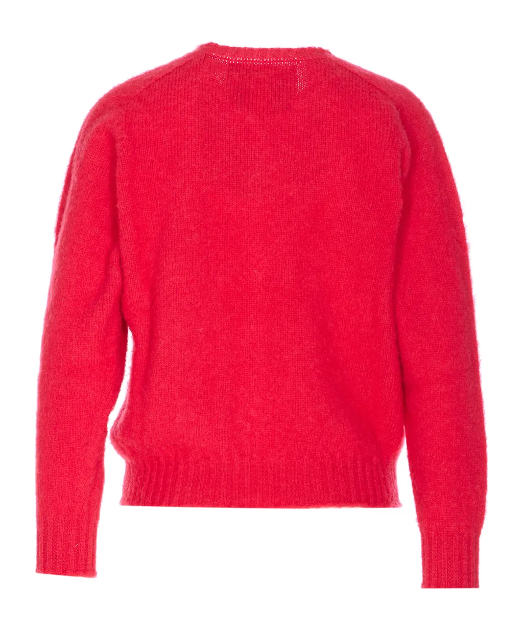 Shaggy Bear Crewneck Knitwear