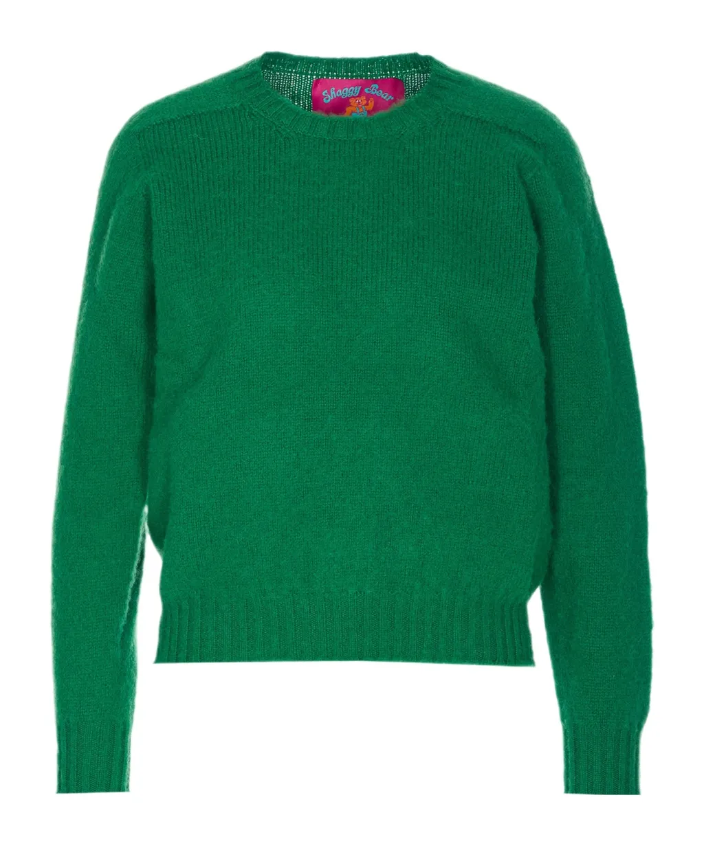 Shaggy Bear Crewneck Knitwear