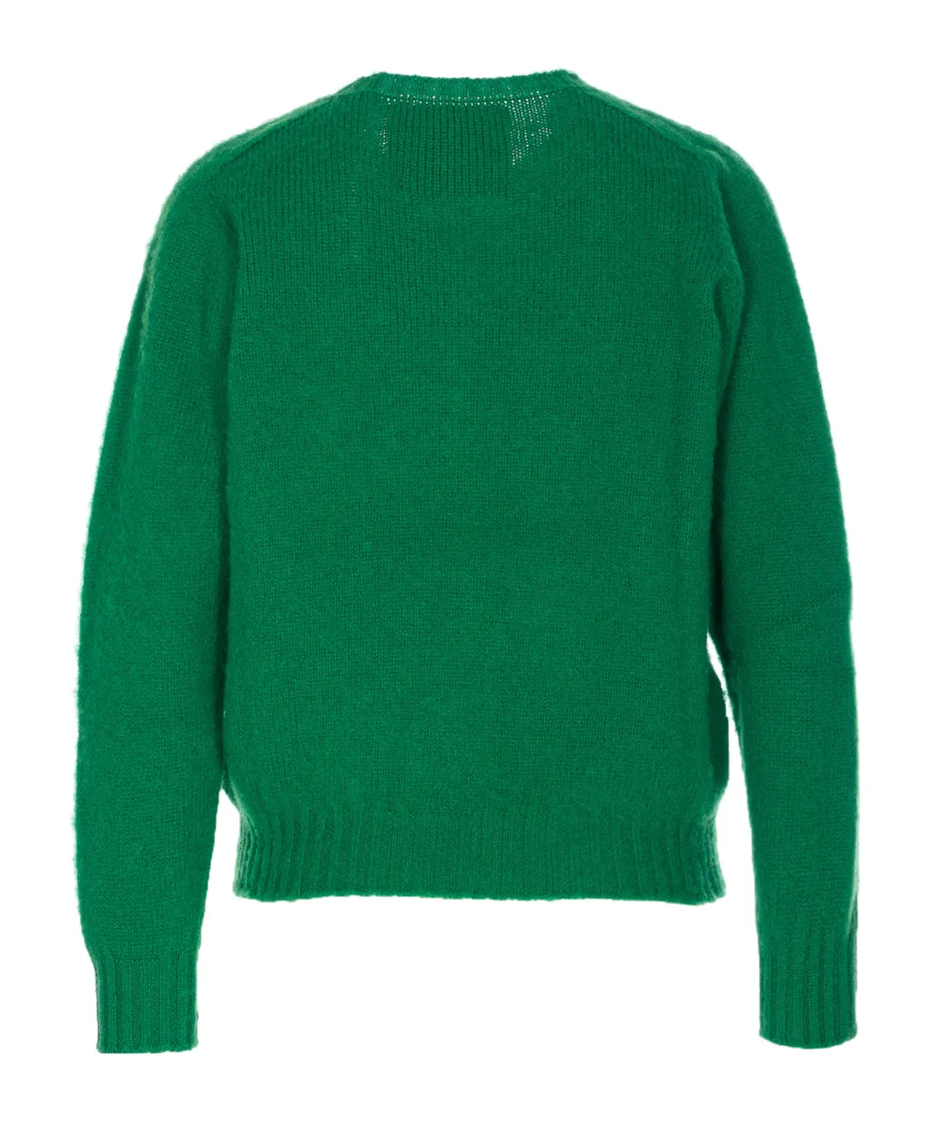 Shaggy Bear Crewneck Knitwear