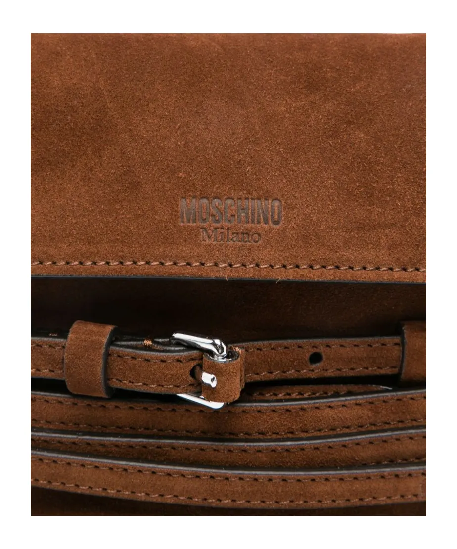 Tie Me Suede Shoulder Bag