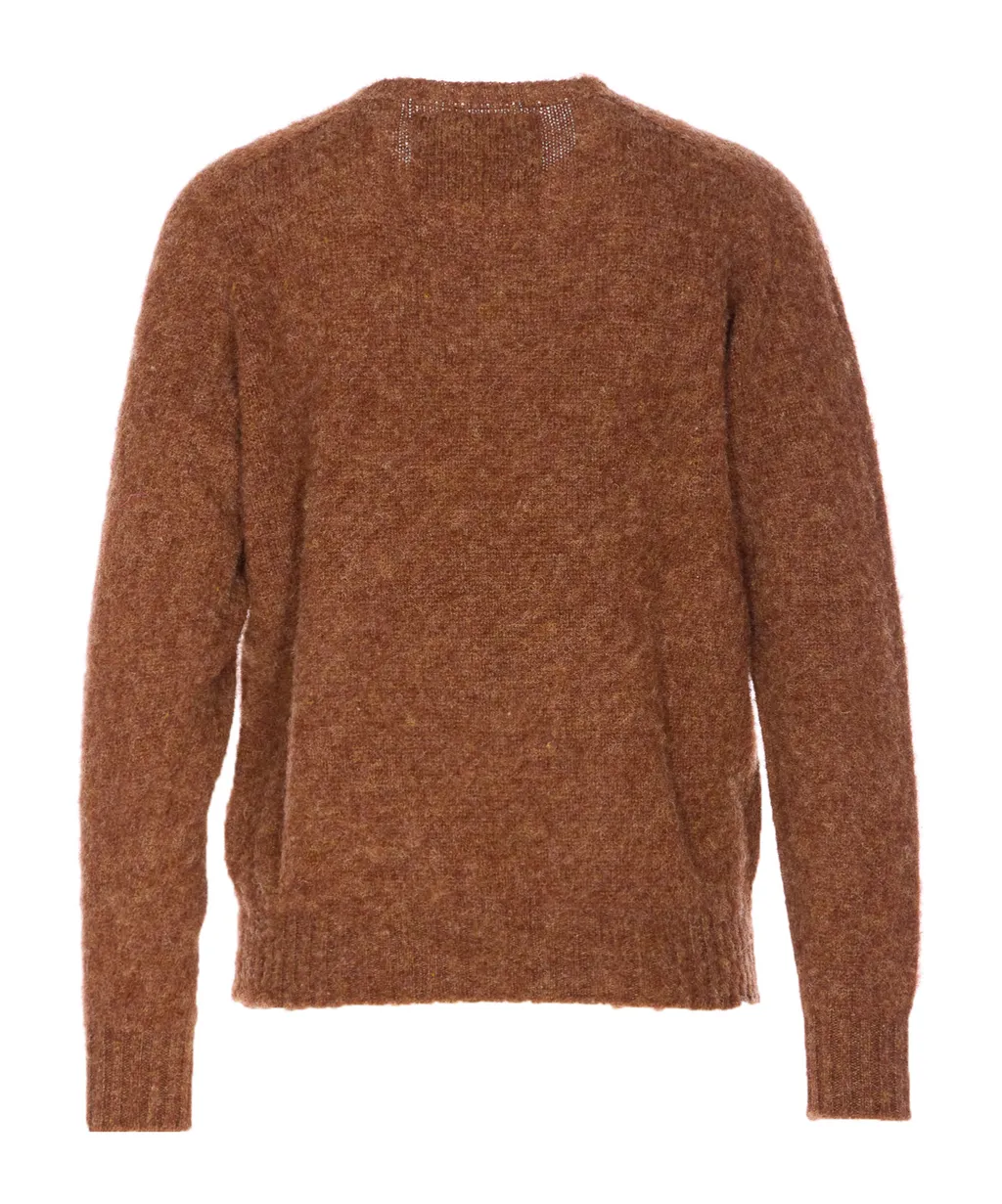 Shaggy Bear Crewneck Sweater