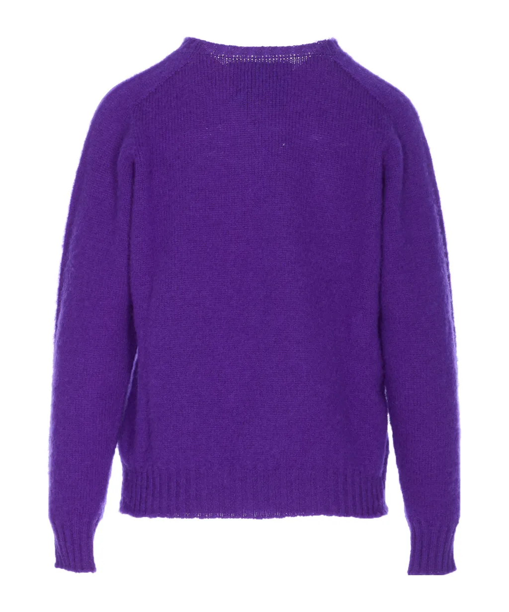 Shaggy Bear Crewneck Knitwear