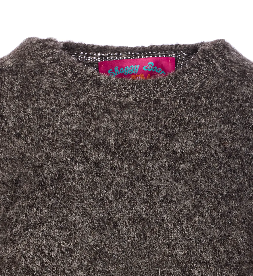 Shaggy Bear Crewneck Knitwear