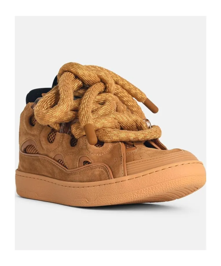 Curb Lace-Up Sneakers