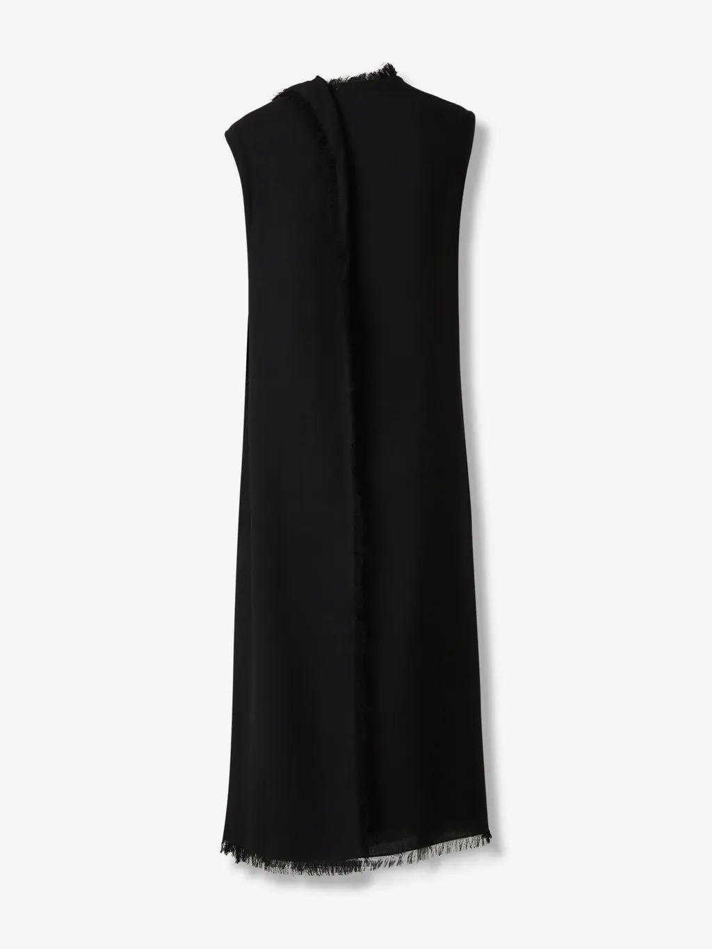 Frayed Midi Dress