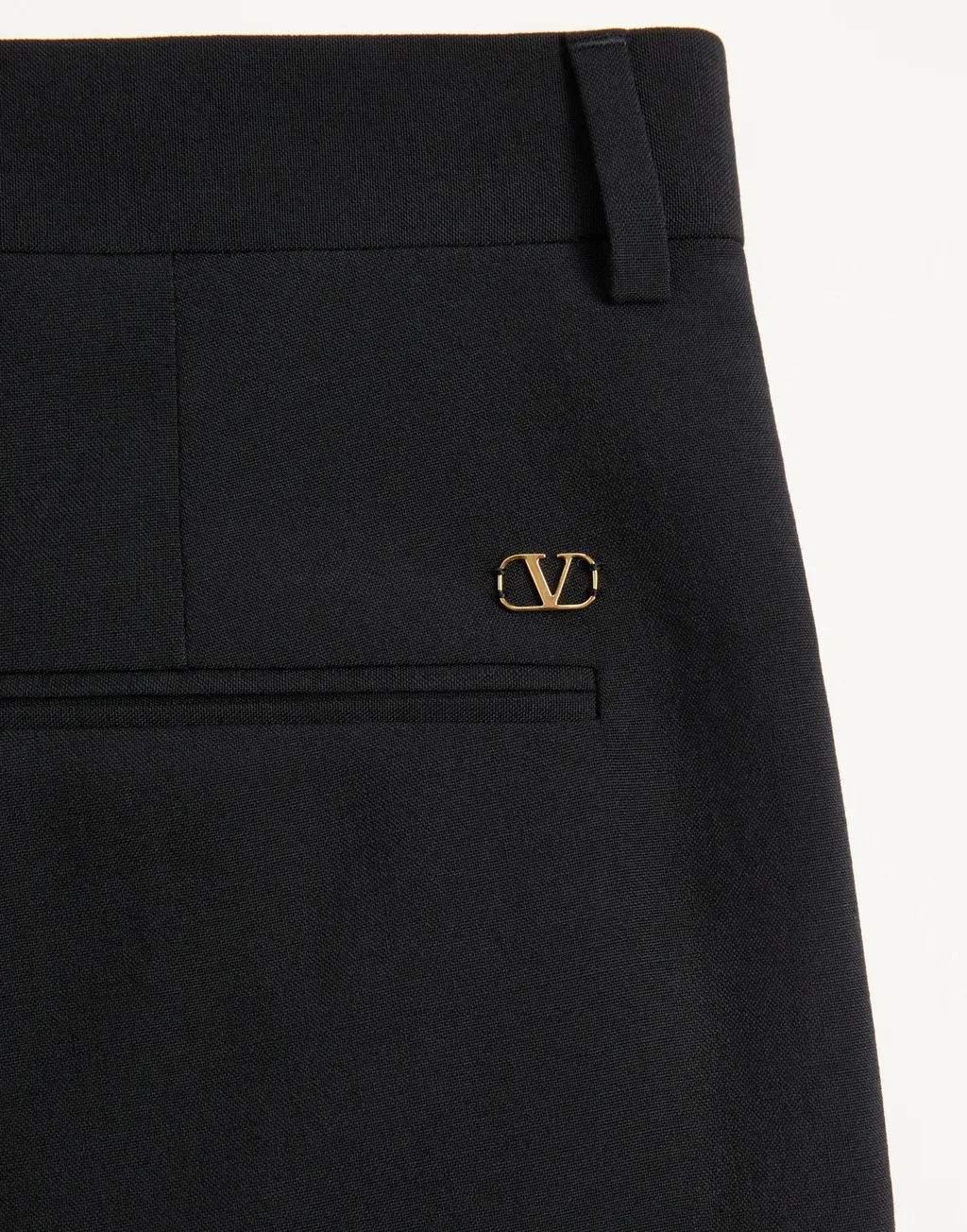 Wool Trousers With Turn-Ups