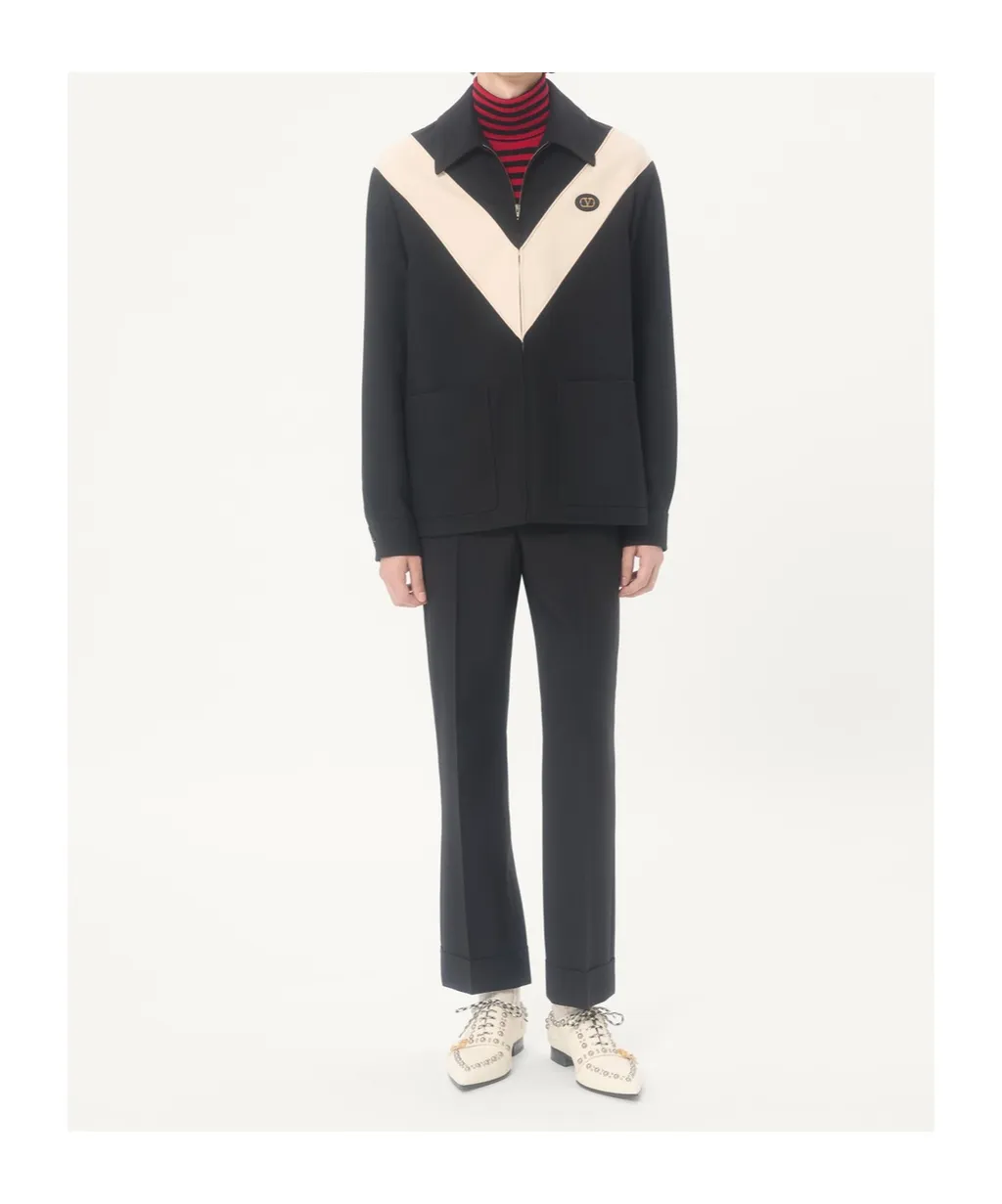 Wool Trousers With Turn-Ups