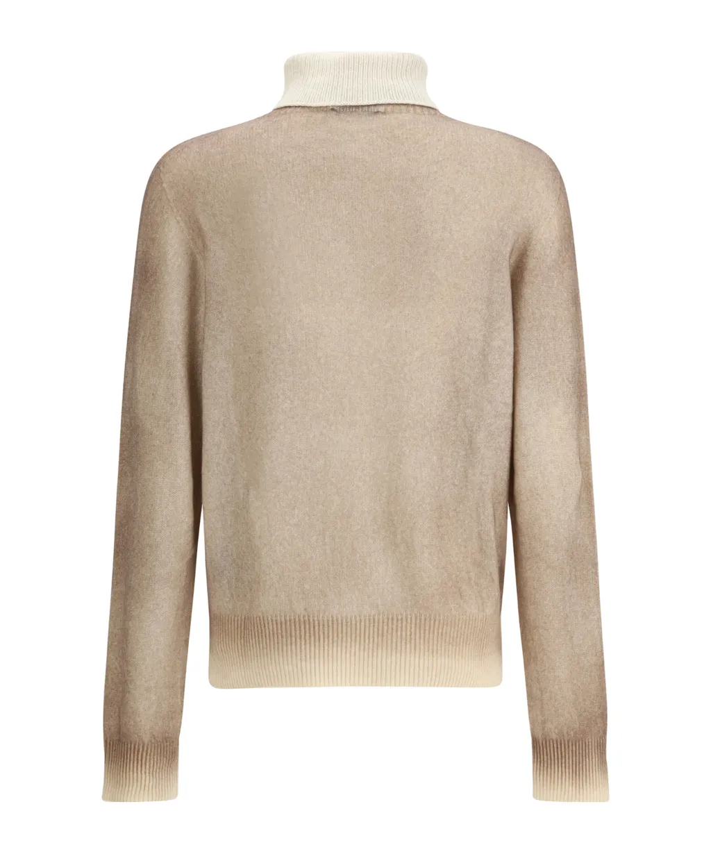 Cashmere Gradient Turtleneck Knitwear