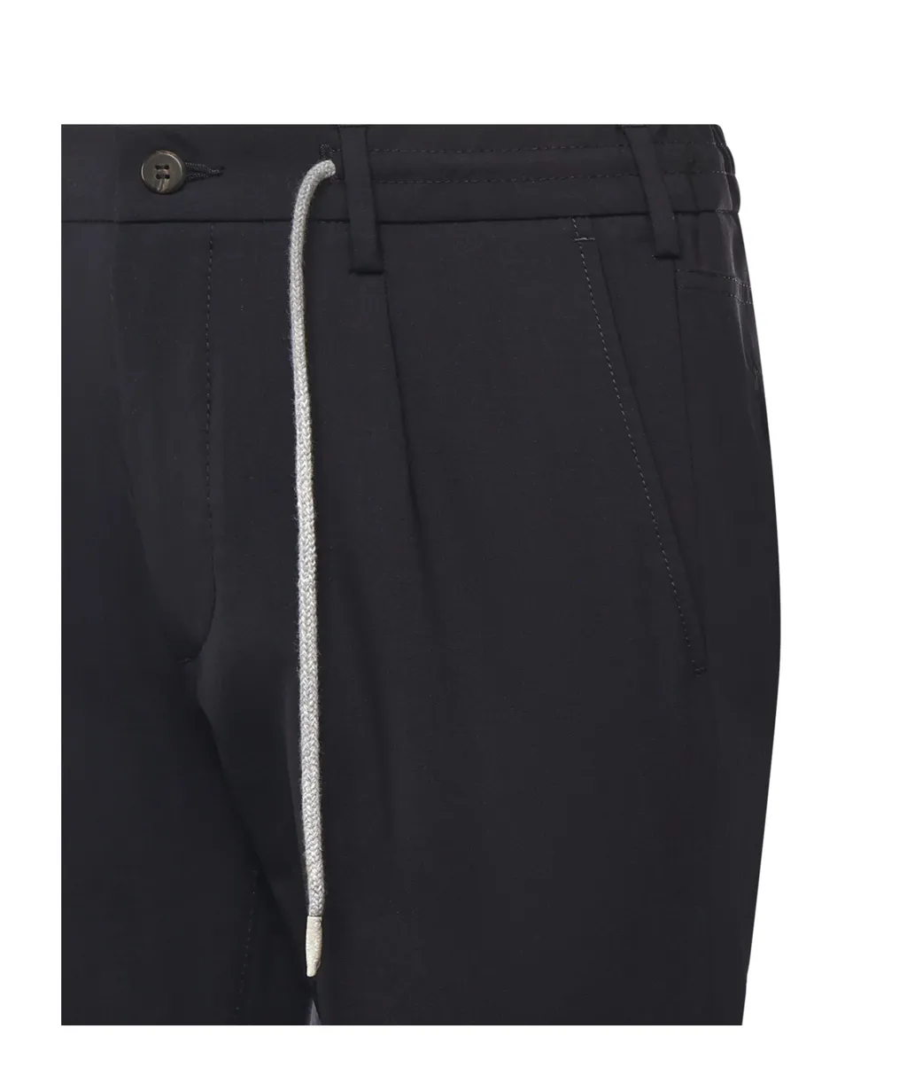 Drawstring Tapered Pants