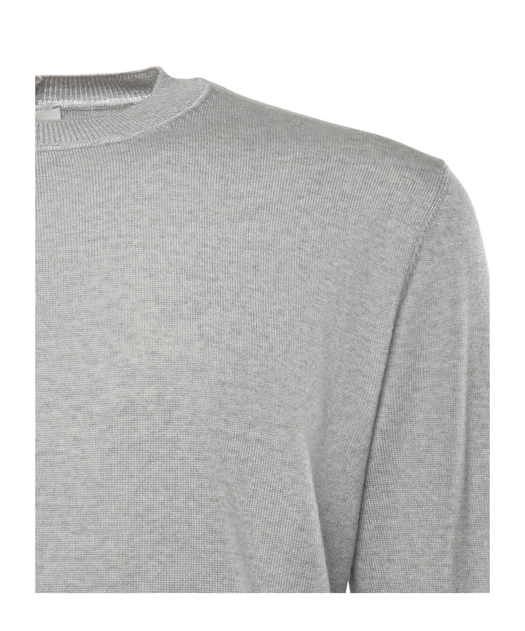 Ribbed Crew Neck Knitwear