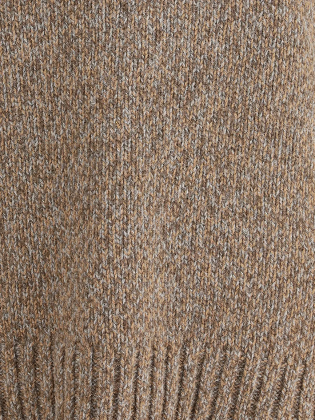 Cashmere Interlaced Crewneck Knitwear