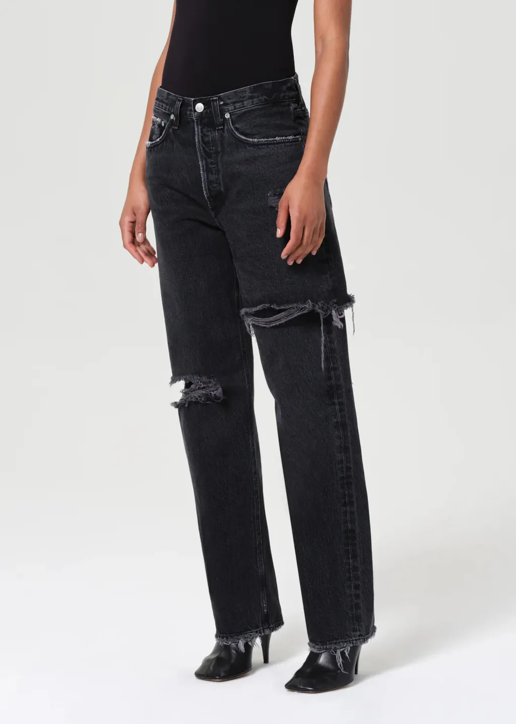 High-Waisted Jeans