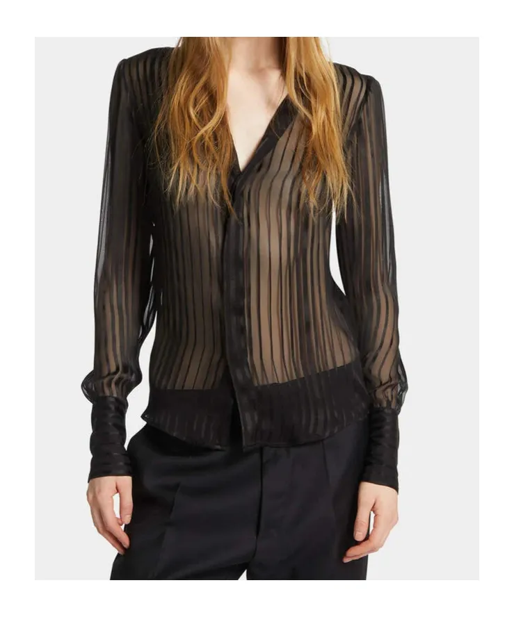 Long-Sleeved Bianca Shirt