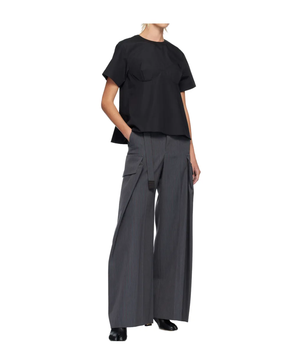 Stripe Doeskin Trousers