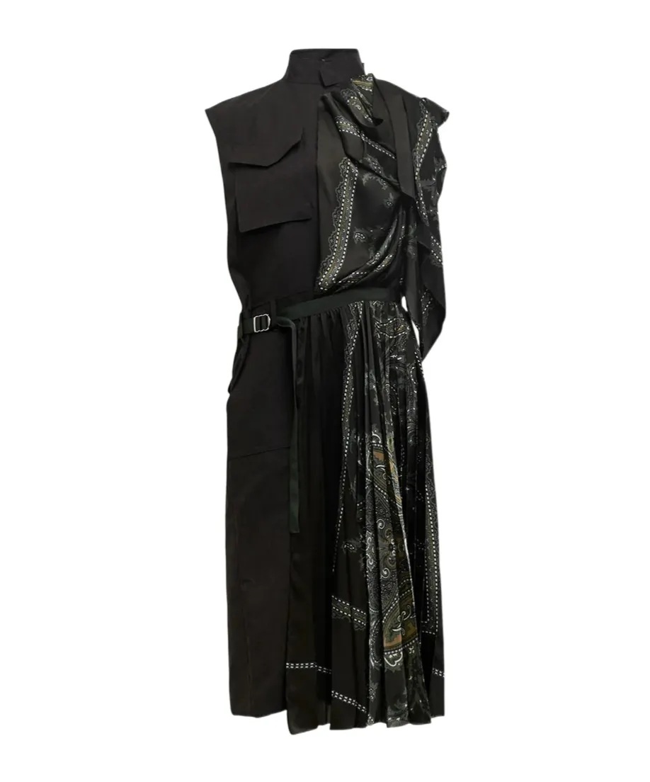 Printed Midi Dress